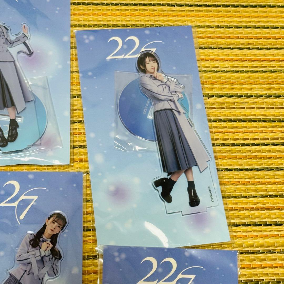 ナナブンノニジュウニ 10th衣装 アクリルスタンド セット