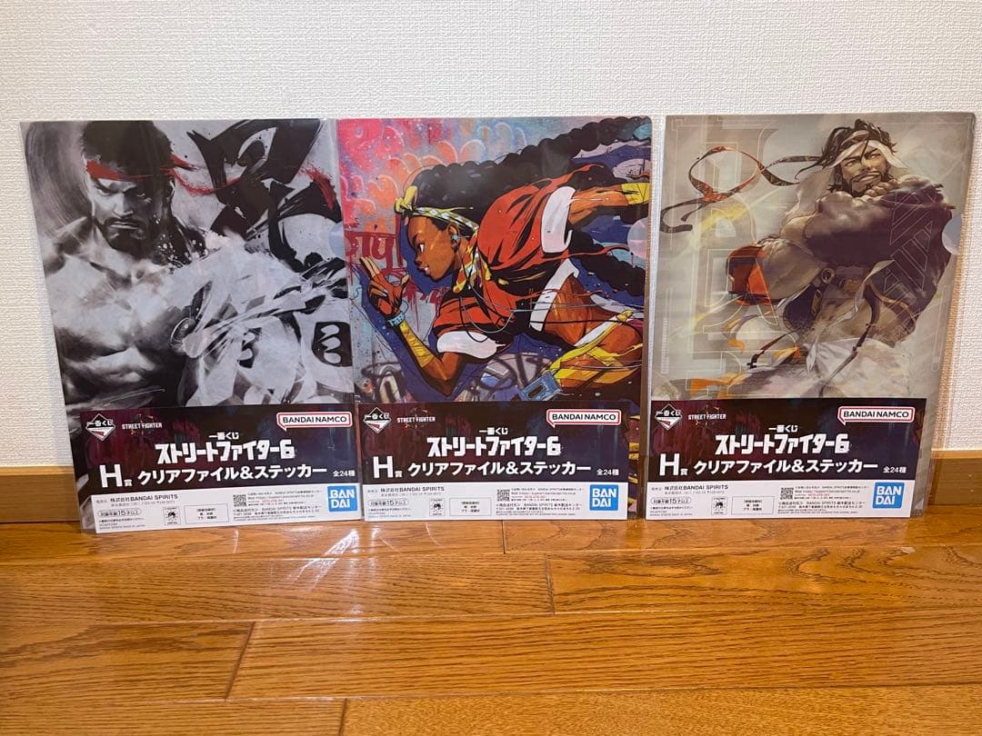 一番くじ ストリートファイター6 E賞、F賞、G賞、H賞、ラストワン賞　セット