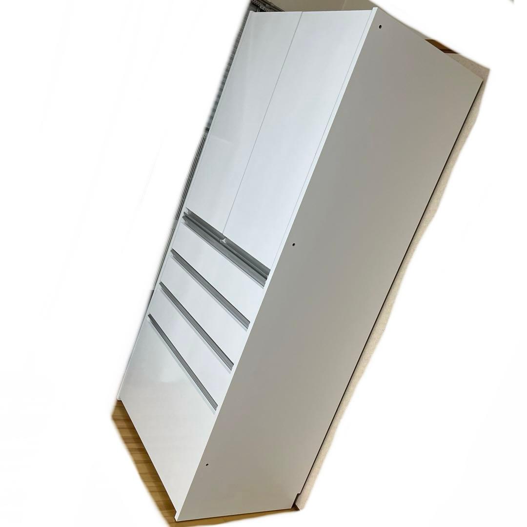 ディノス食器棚　ホワイト　80