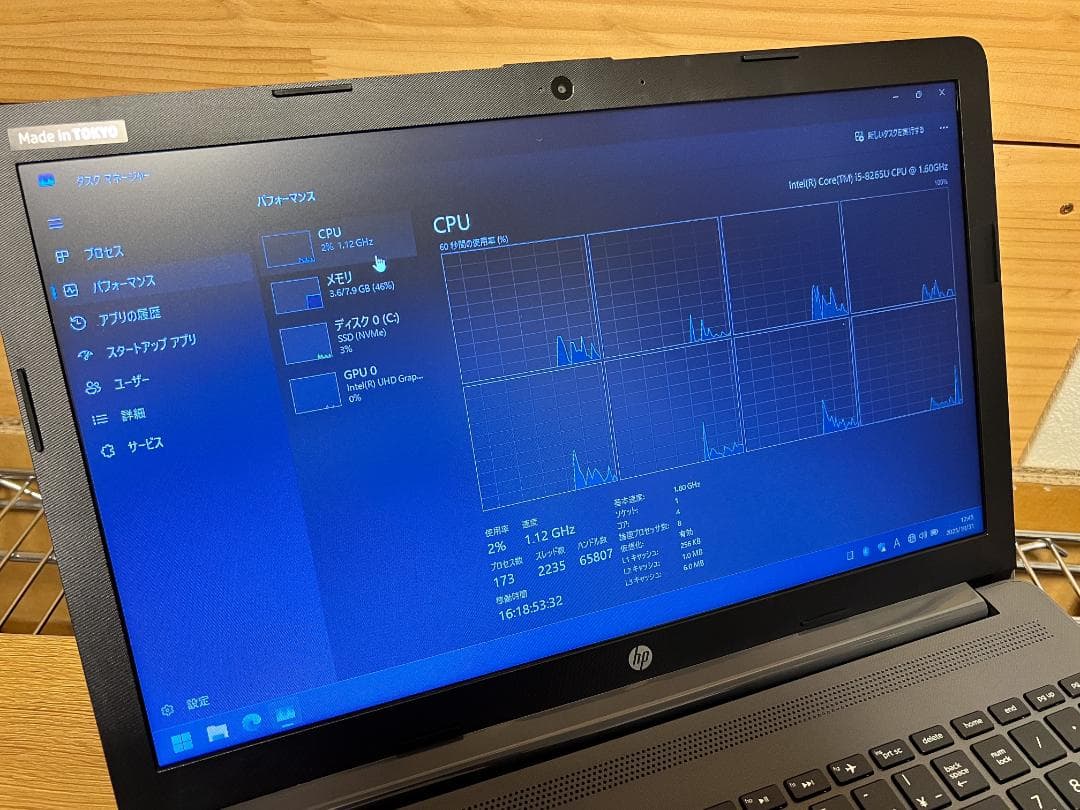 ノートパソコン SSD 500GB Core i5 8GB