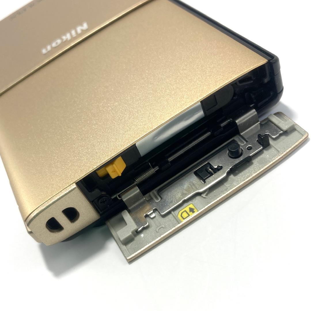 【動作品】Nikon デジカメ COOLPIX S100 ゴールド コンデジ