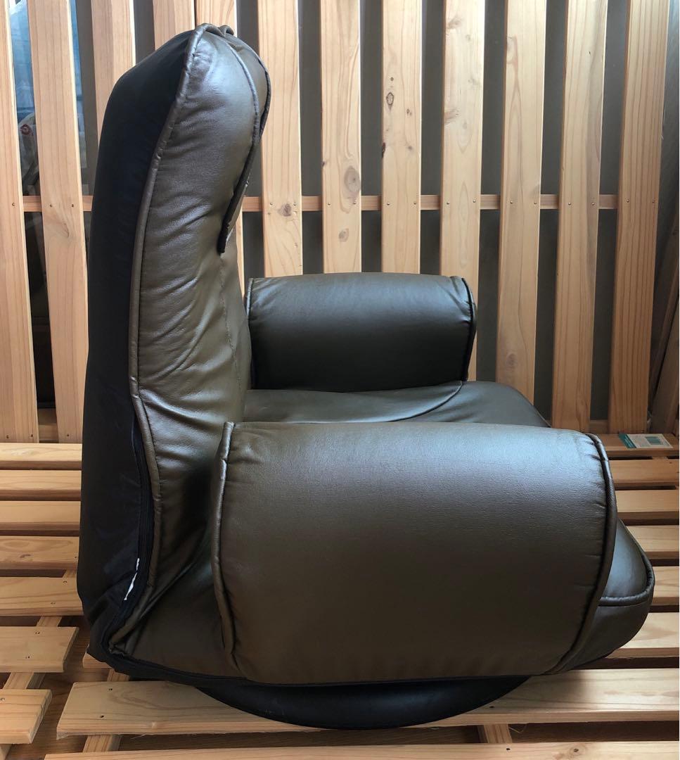 美品　回転　肘かけ付　座椅子