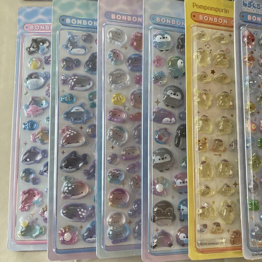全て国内正規品 被りなし ボンボンドロップシール 他計52枚セット まとめ売り