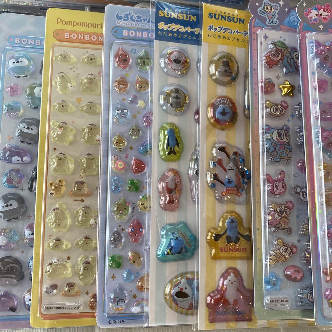 全て国内正規品 被りなし ボンボンドロップシール 他計52枚セット まとめ売り