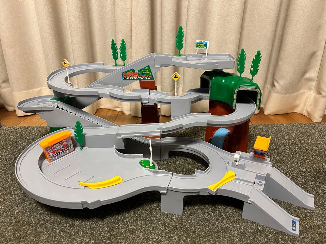 トミカビル　やまみちドライブ　高速道路にぎやかドライブ　3点セット　連結あり