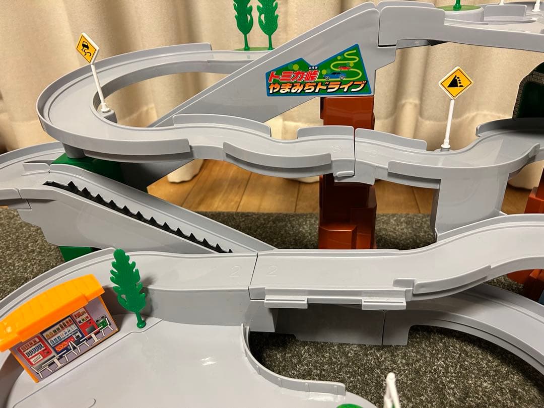 トミカビル　やまみちドライブ　高速道路にぎやかドライブ　3点セット　連結あり