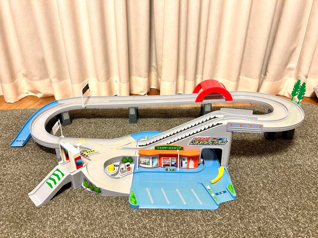 トミカビル　やまみちドライブ　高速道路にぎやかドライブ　3点セット　連結あり