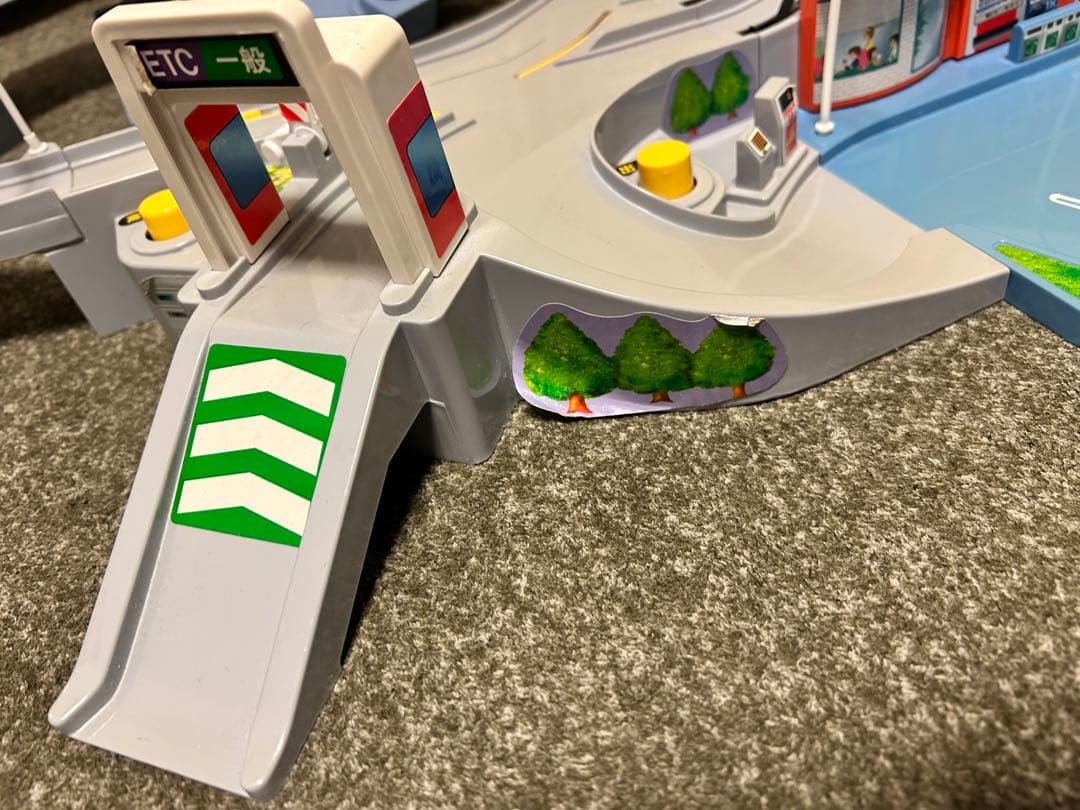 トミカビル　やまみちドライブ　高速道路にぎやかドライブ　3点セット　連結あり