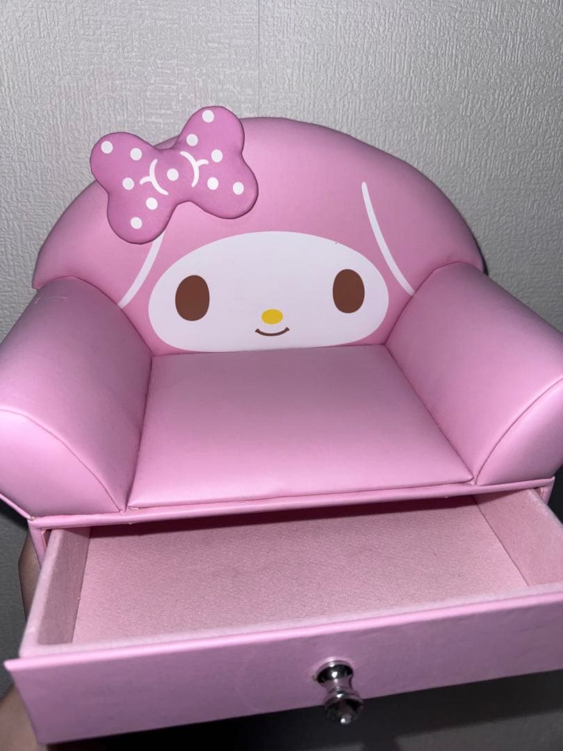 マイメロディ ソファ型収納ボックス