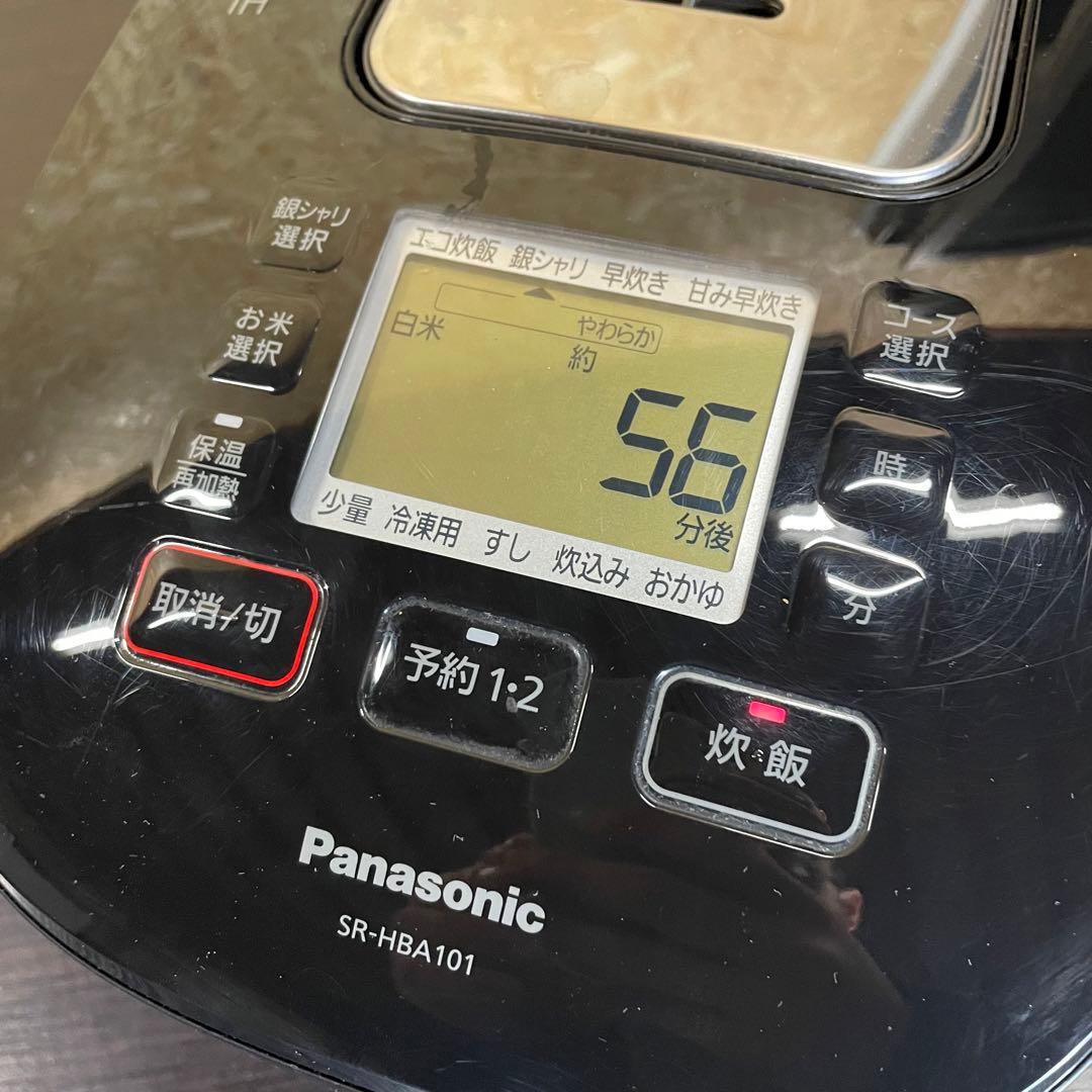 パナソニック IHジャー炊飯器 SR-HBA101 5.5合 2022年製