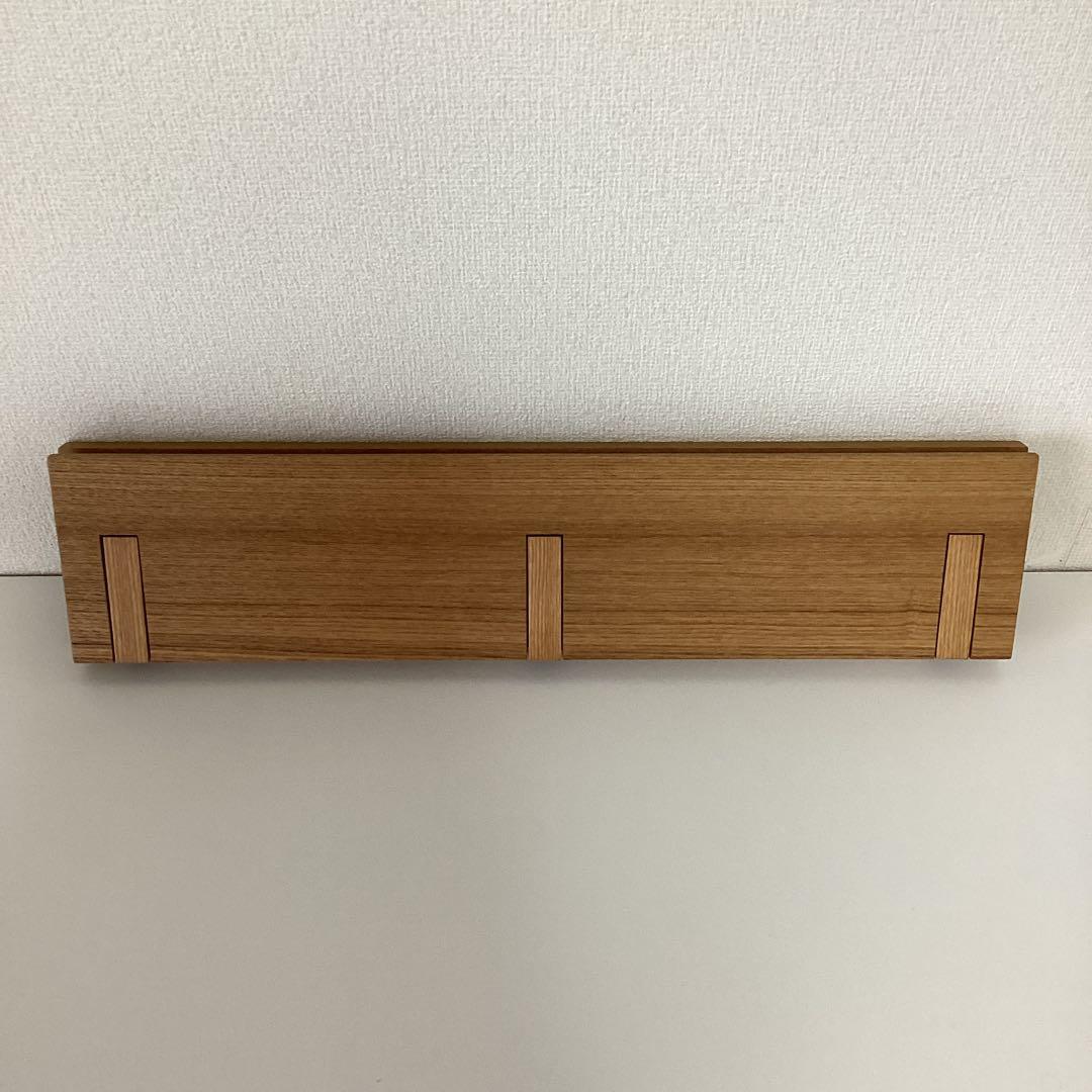 無印　壁に付けられる家具　3点セット★ミラー　鏡★３連ハンガー　フック★家具棚