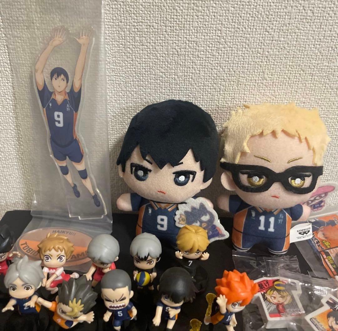 ハイキュー！！まとめ売り チョコエッグ ちみっともぬい 一番くじアクリルスタンド