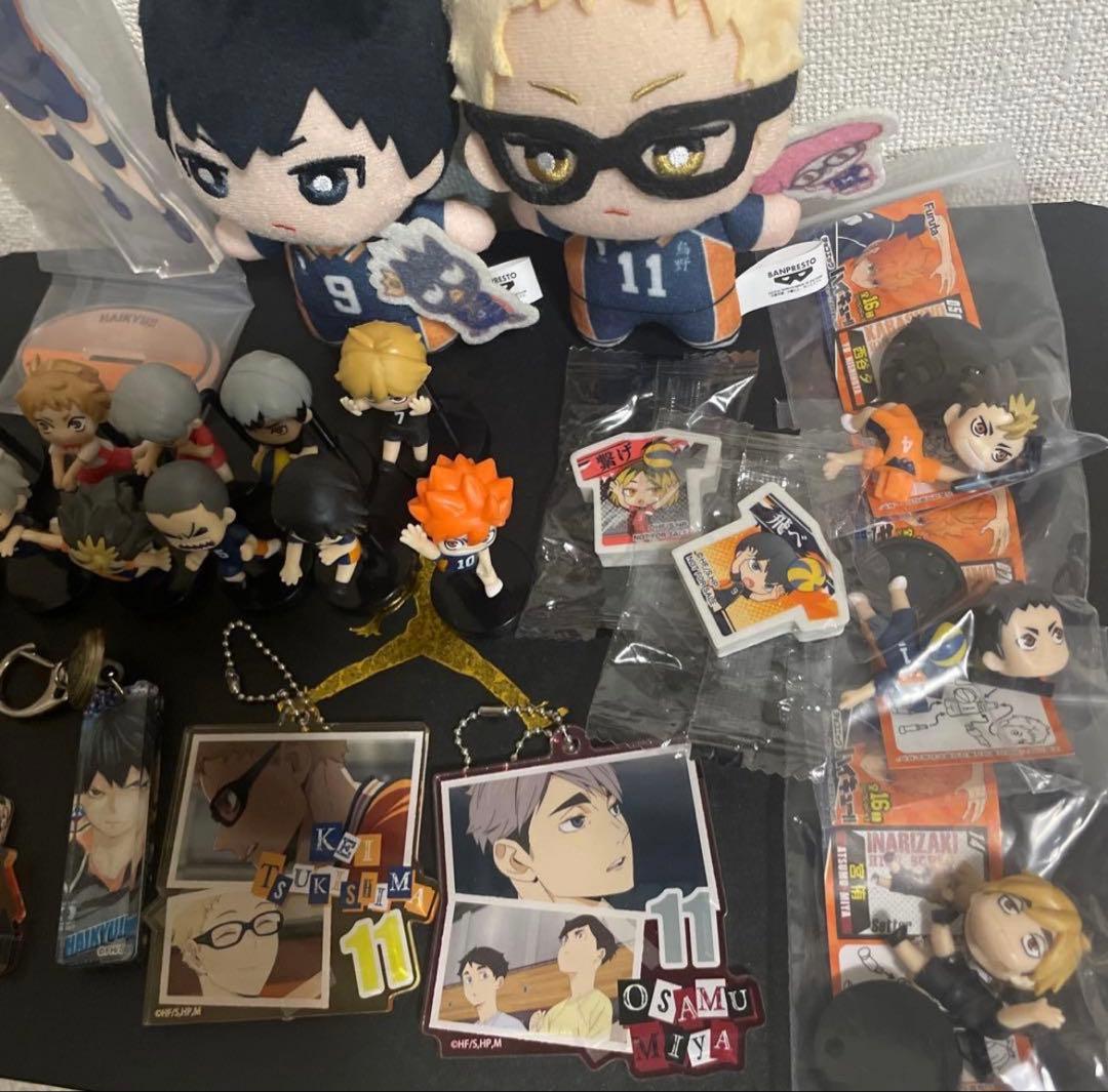 ハイキュー！！まとめ売り チョコエッグ ちみっともぬい 一番くじアクリルスタンド