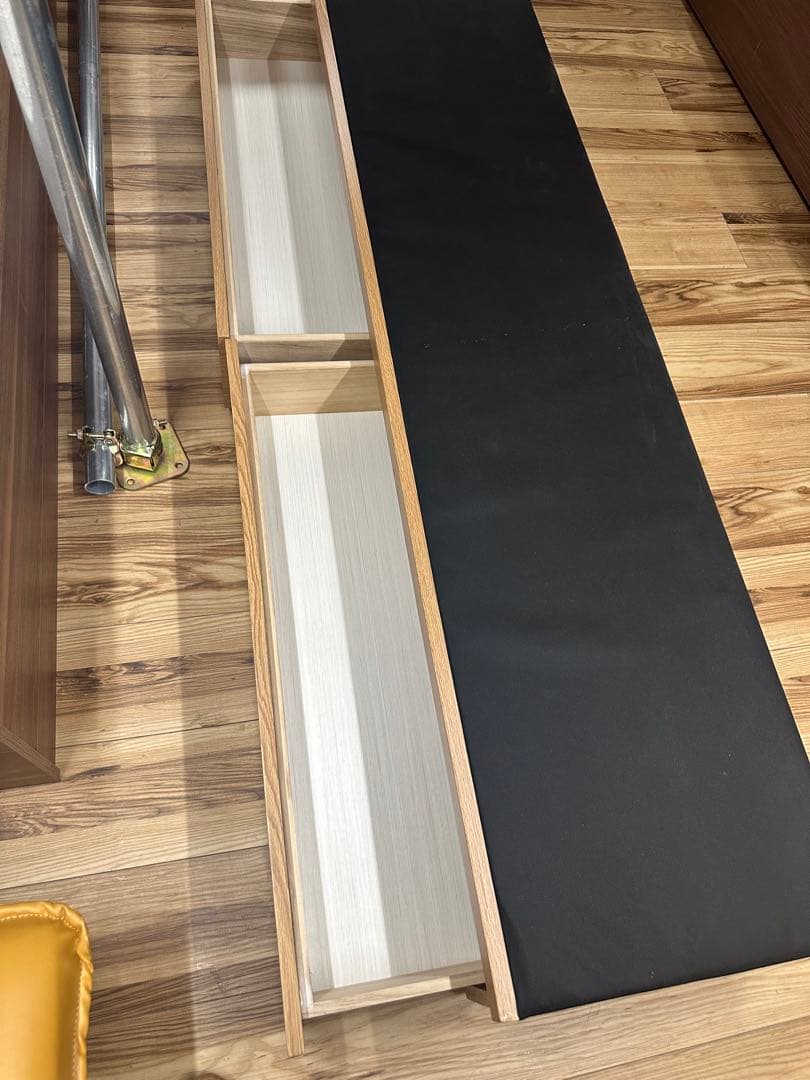 引取大歓迎　美品140cm ニトリベッド　収納付き