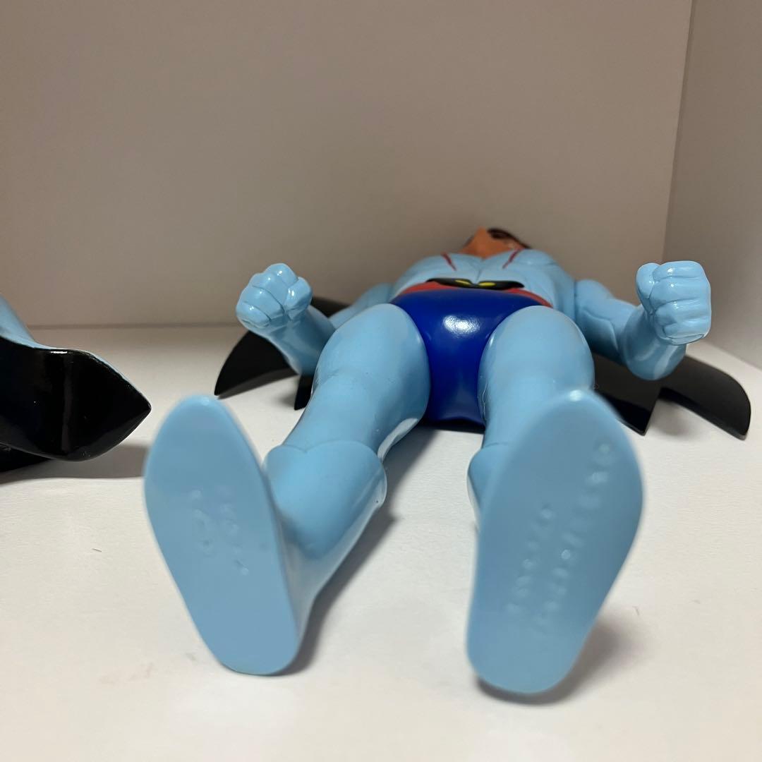 美品 メディコム トイ デビルマン レトロデザイン版 マスク取れ ソフビ 永井豪