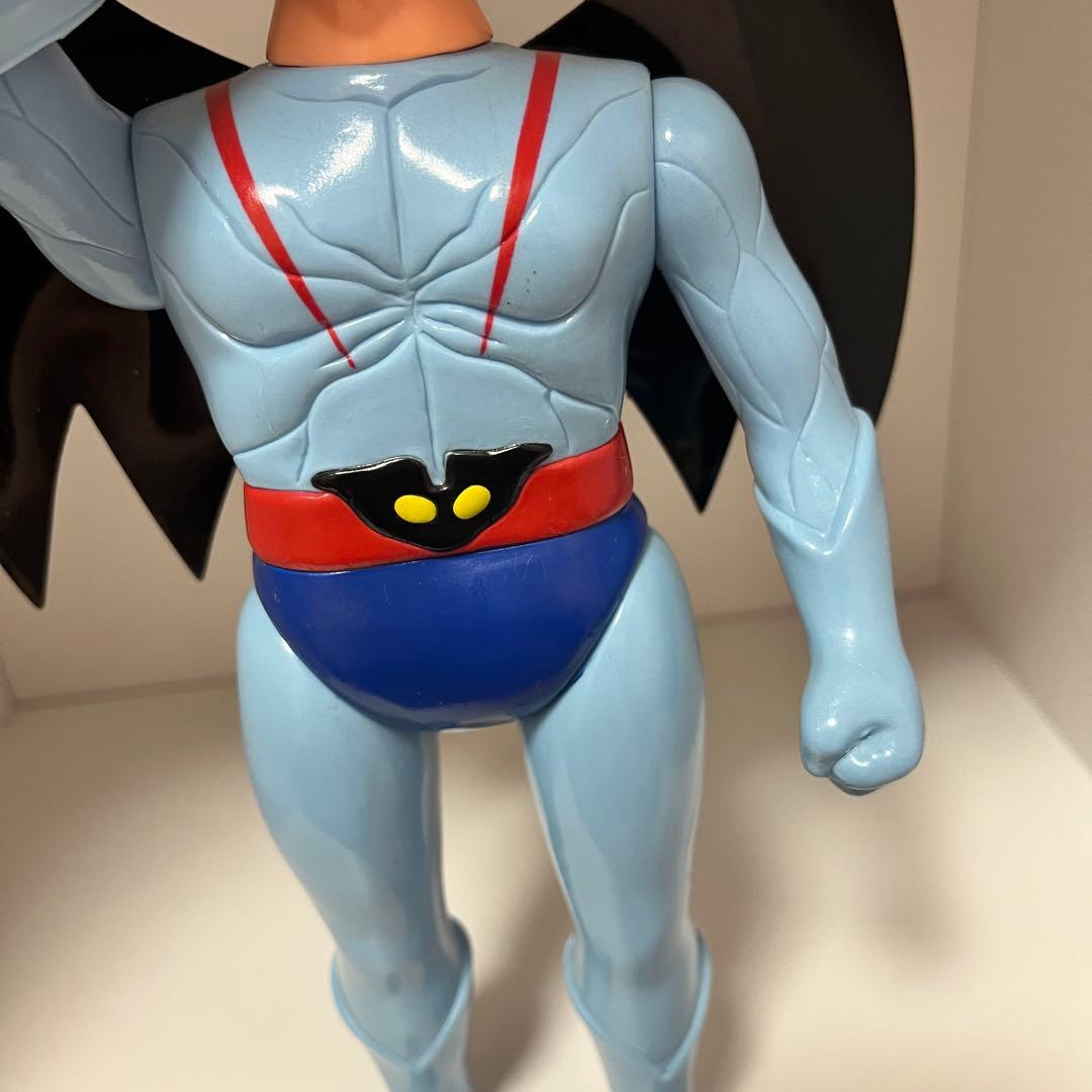 美品 メディコム トイ デビルマン レトロデザイン版 マスク取れ ソフビ 永井豪