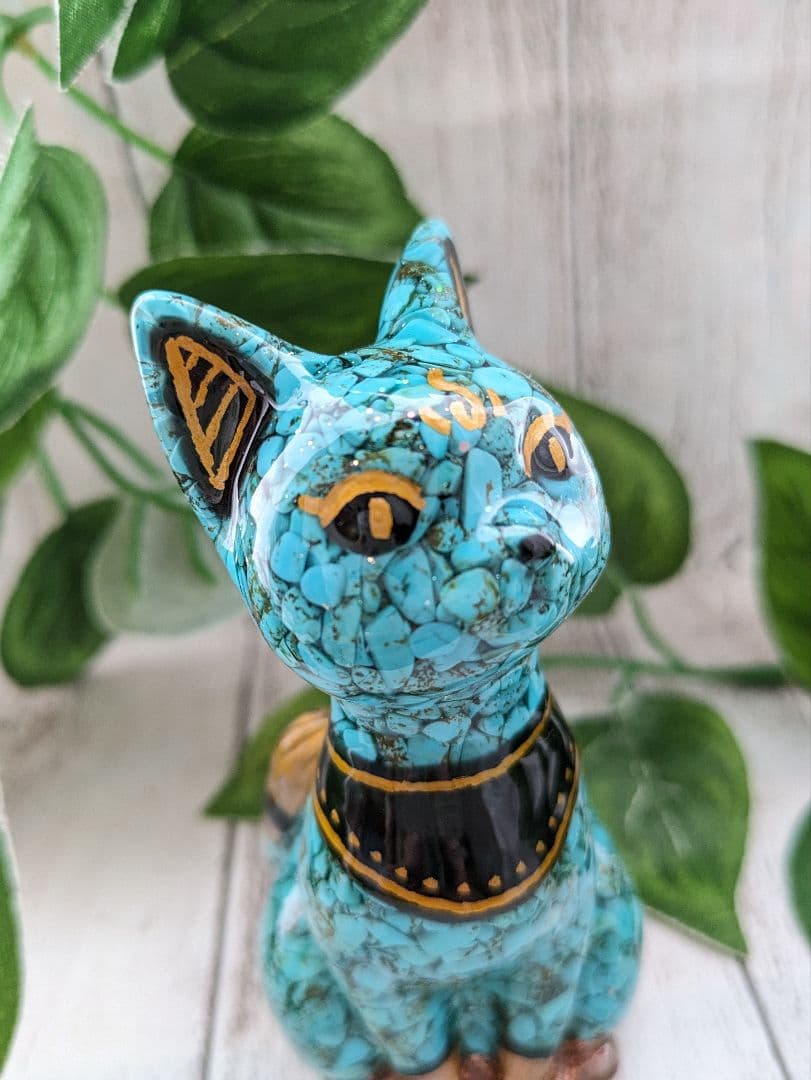 【つる927】シトリンのビリケンさん形オルゴナイト☆他１点