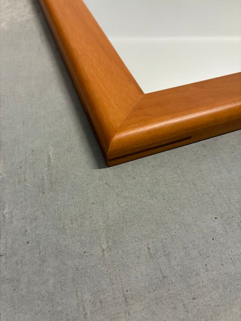 北欧　大きいサイズの姿見　美品　ビンテージ　ウォールミラー　ミッドセンチュリー