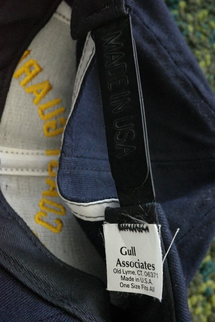 【90s】Gull Associates U.S COAST GUARD Hat