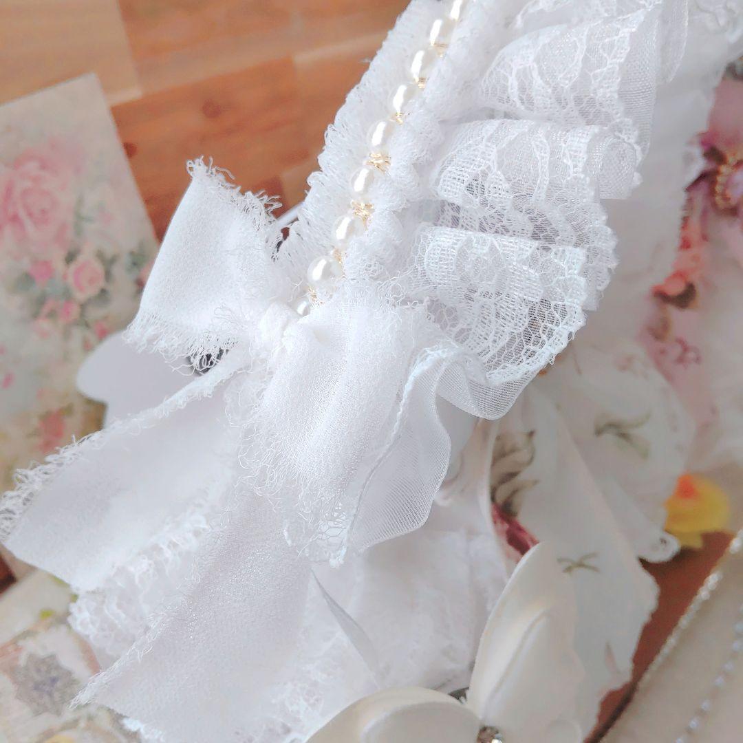 【特別セット】繋がりブローチ　アンティークローズ　ドレス　１６cm　ぬい服
