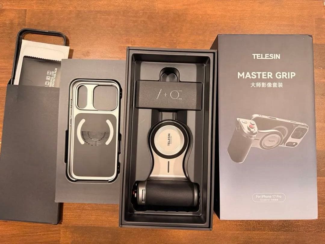 【iPhone17pro用】TELESIN MASTER GRIP