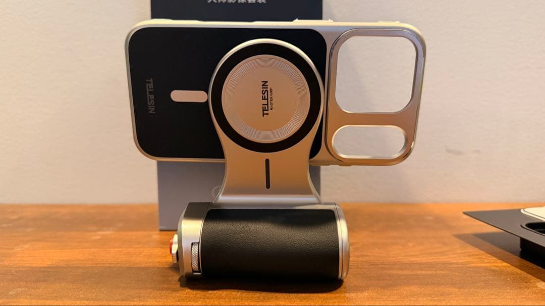 【iPhone17pro用】TELESIN MASTER GRIP