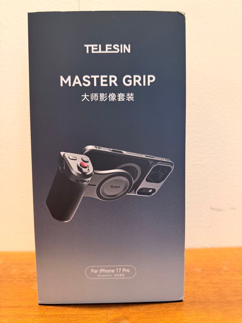 【iPhone17pro用】TELESIN MASTER GRIP