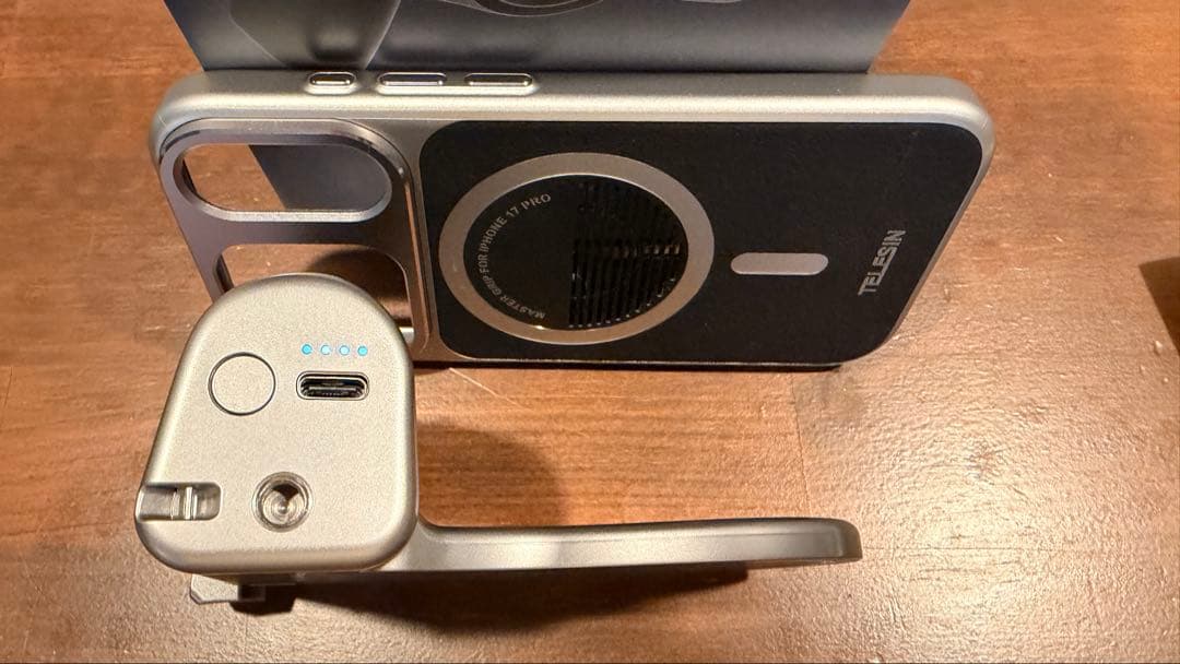 【iPhone17pro用】TELESIN MASTER GRIP
