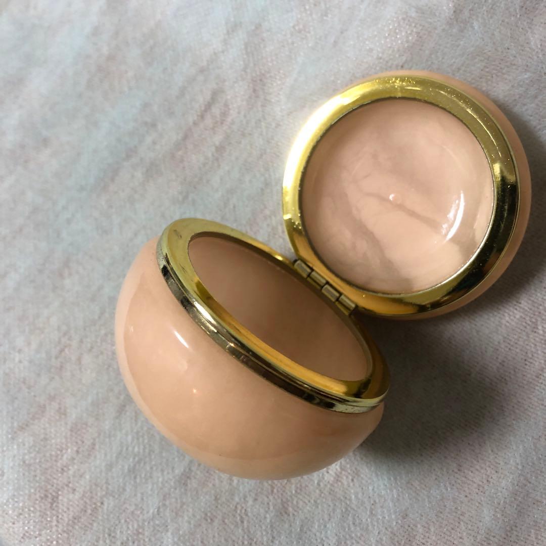 イタリア製　大理石　ローズ　小物入れ