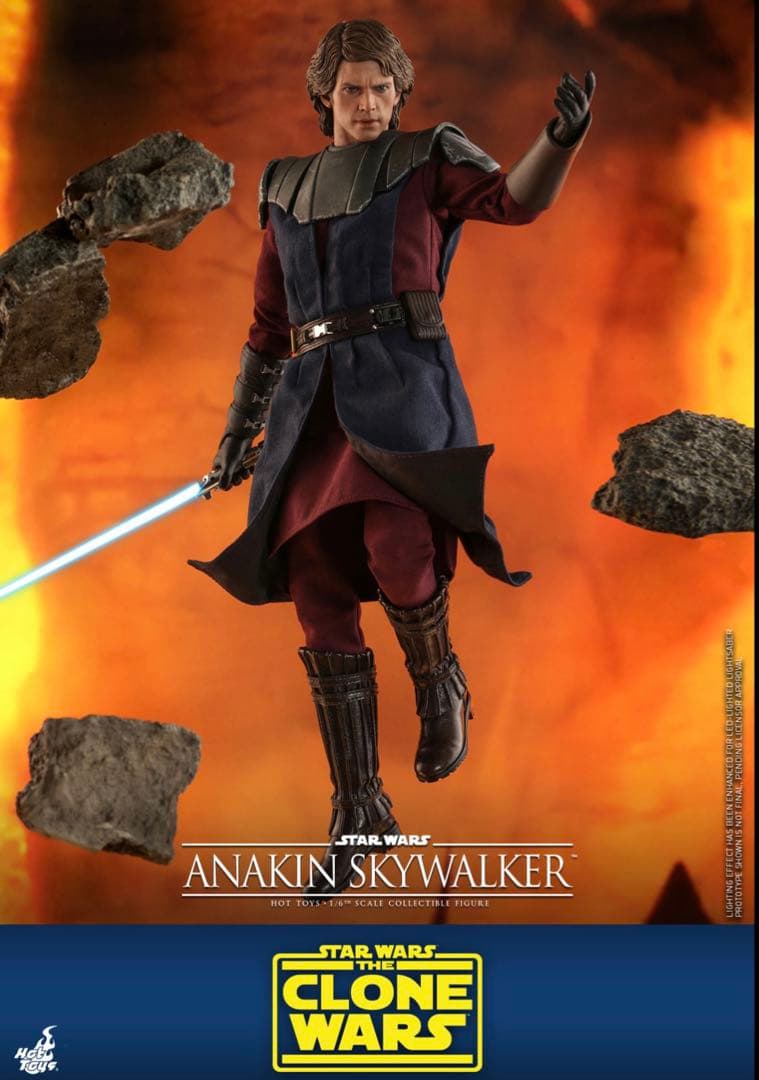 ホットトイズ【アナキン・スカイウォーカー】クローンウォーズ　フィギュアTMS19