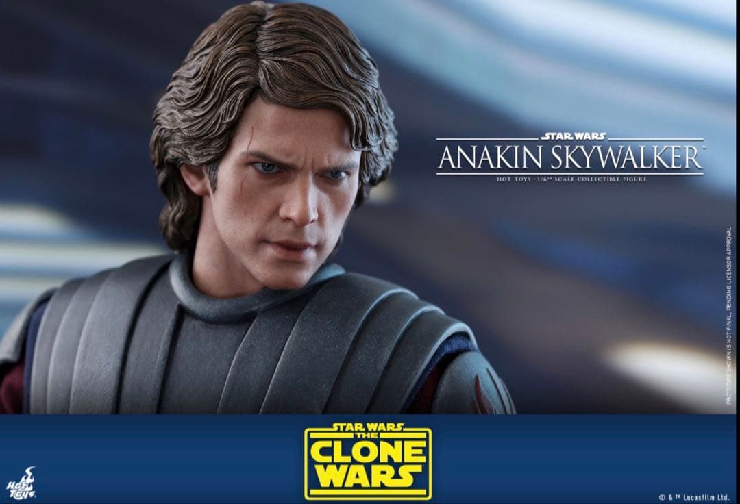 ホットトイズ【アナキン・スカイウォーカー】クローンウォーズ　フィギュアTMS19