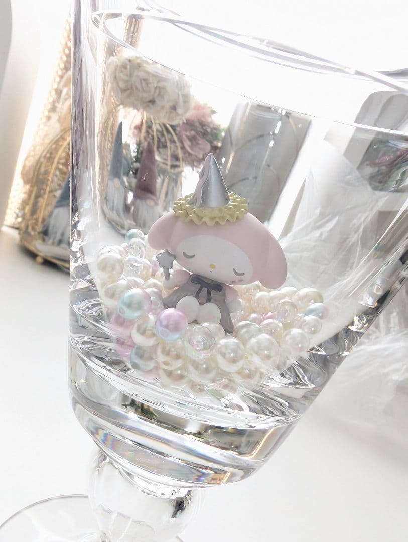 ティファニー ガラスポット ガラスジャー ポット 小物入れ