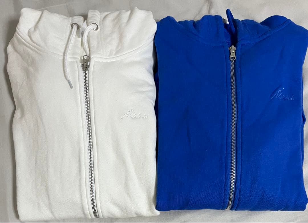 【匿名配送】 INI 藤牧京介 パーカー 白青セット