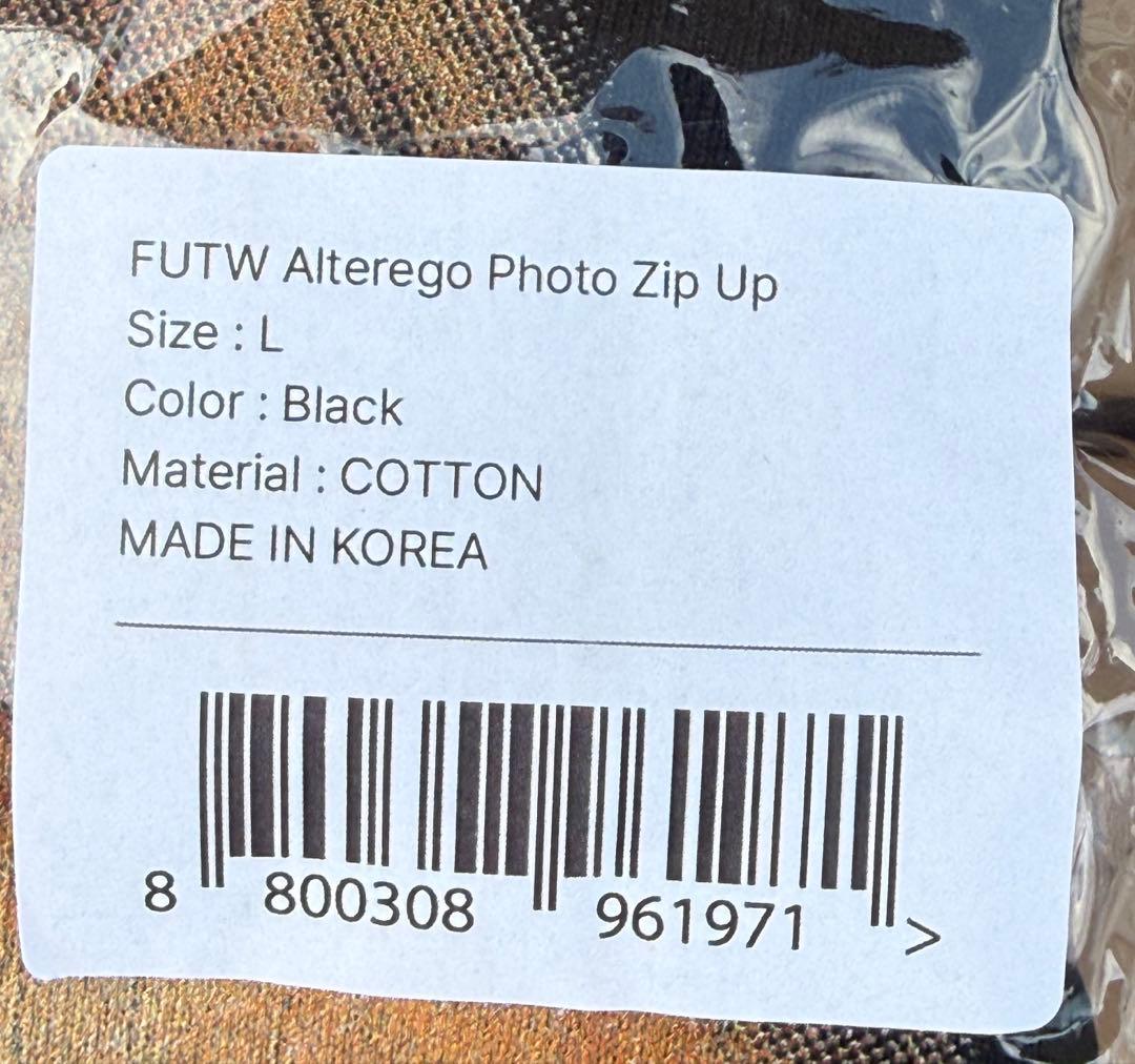 LISA FUTW ALTEREGO PHOTO ZIP UP Lサイズ