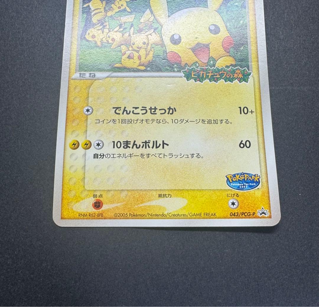 ポケモンカード　ポケパークのピカチュウ 043/PCG-P プロモ