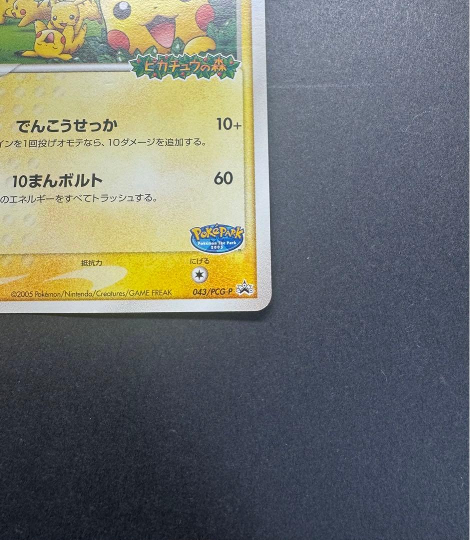 ポケモンカード　ポケパークのピカチュウ 043/PCG-P プロモ