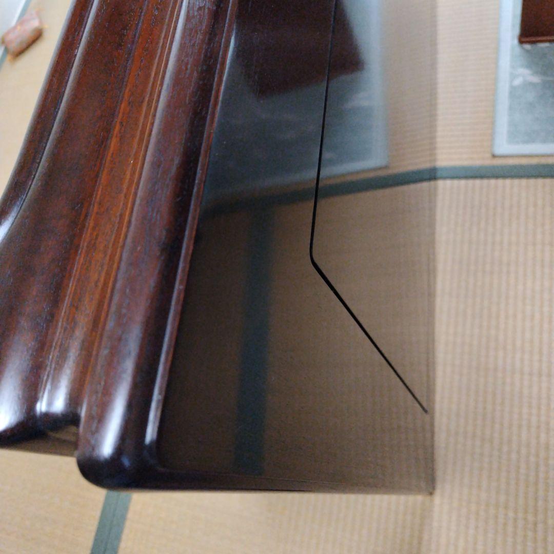 木製座卓 ダークブラウン (大阪伝統工芸手作り)