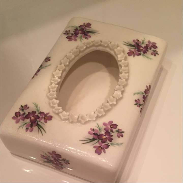 陶器 ポケットティッシュ入れ