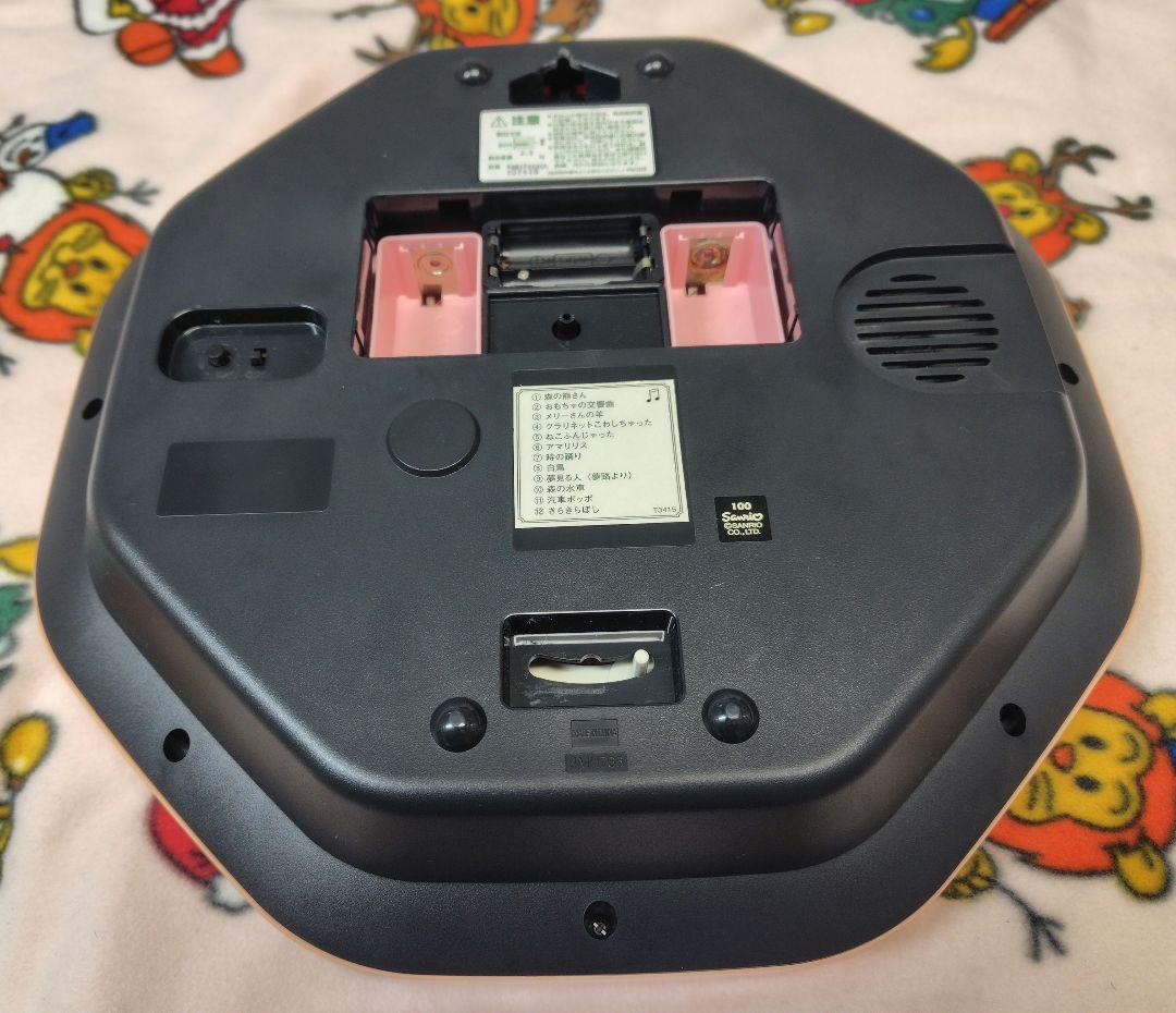 リズム時計 からくり時計 ハローキティM766 メロディ時計 掛け時計 壁
