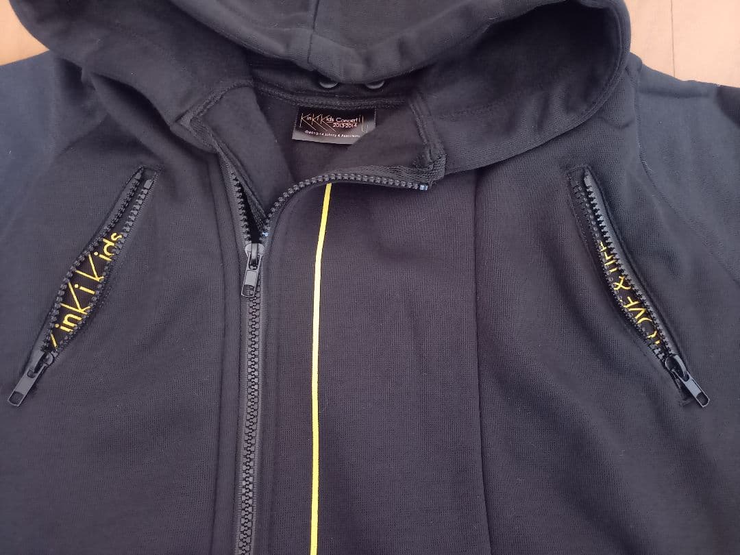 KinKi Kids 2013-2014 コンサート パーカー 試着のみ Lコン