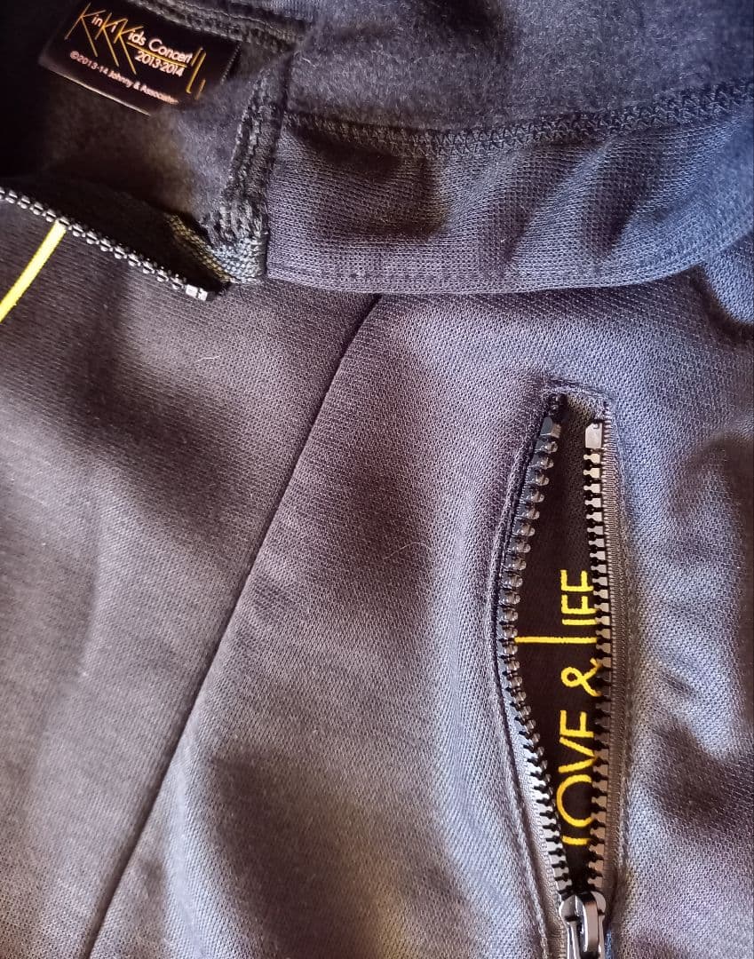 KinKi Kids 2013-2014 コンサート パーカー 試着のみ Lコン