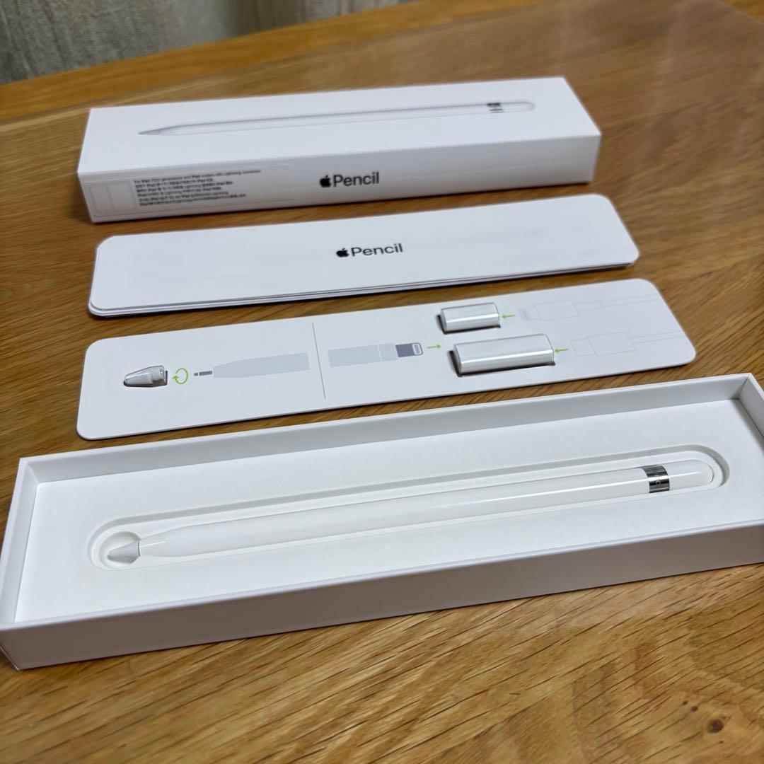 【2024年7月店舗で購入、付属品揃ってます】Apple Pencil 第一世代