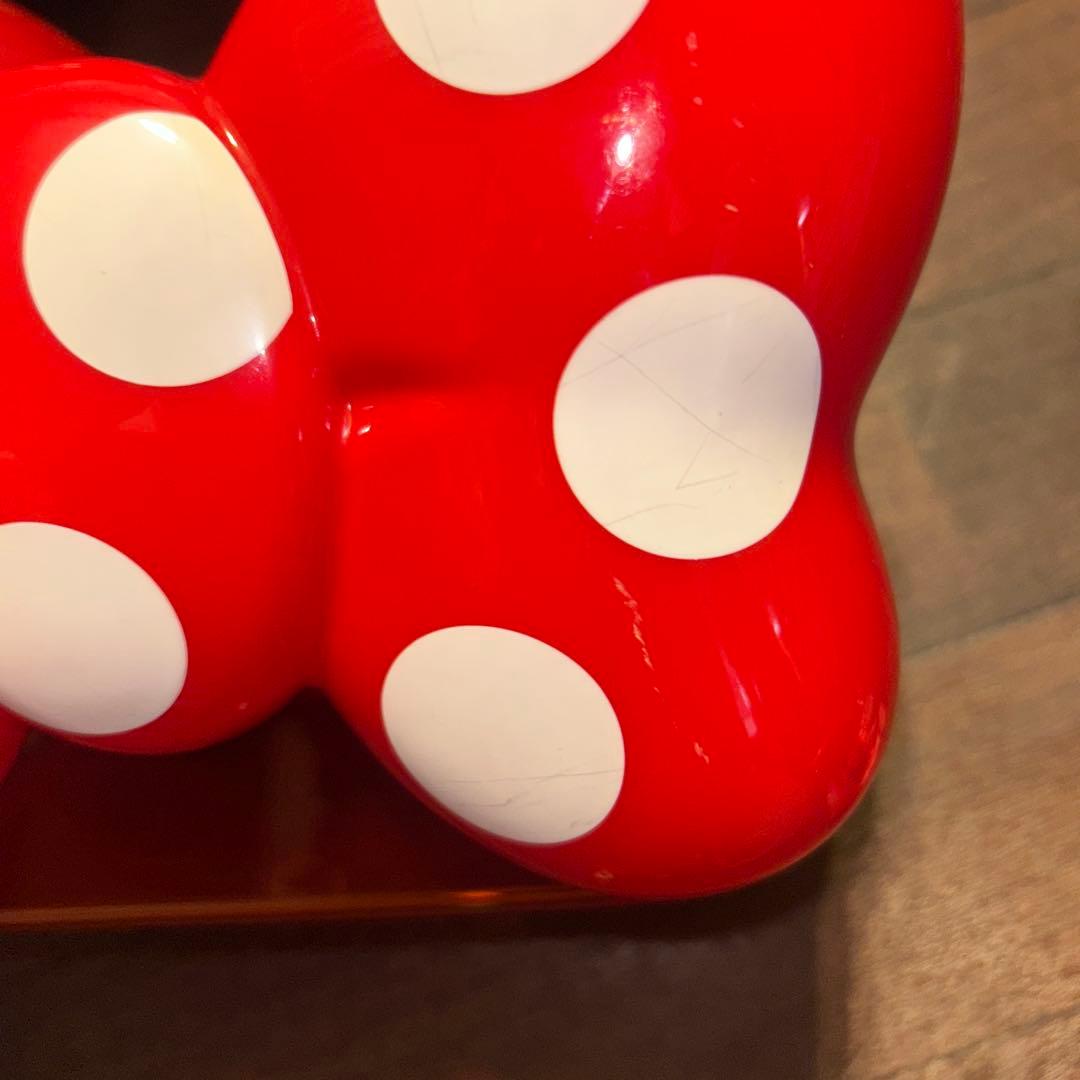 ミニーちゃんリボン型ポップコーンバケット 紐付き