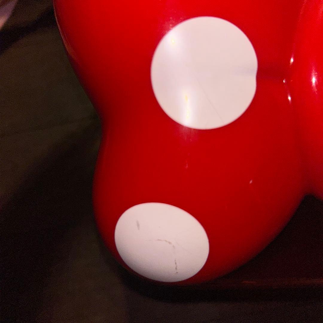 ミニーちゃんリボン型ポップコーンバケット 紐付き