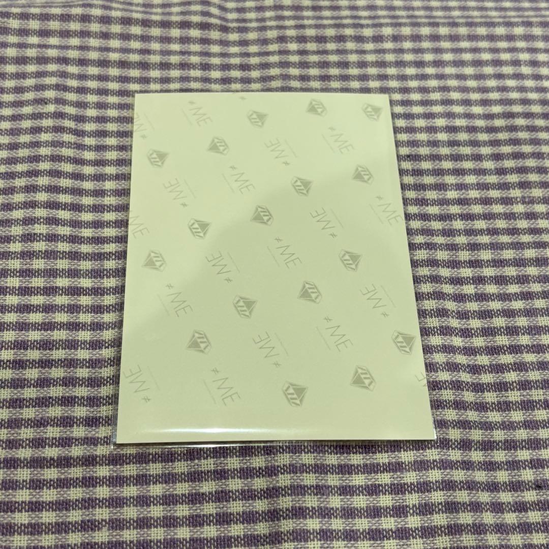 ノイミー 蟹沢萌子 チュウ 生写真 直筆 コメ有