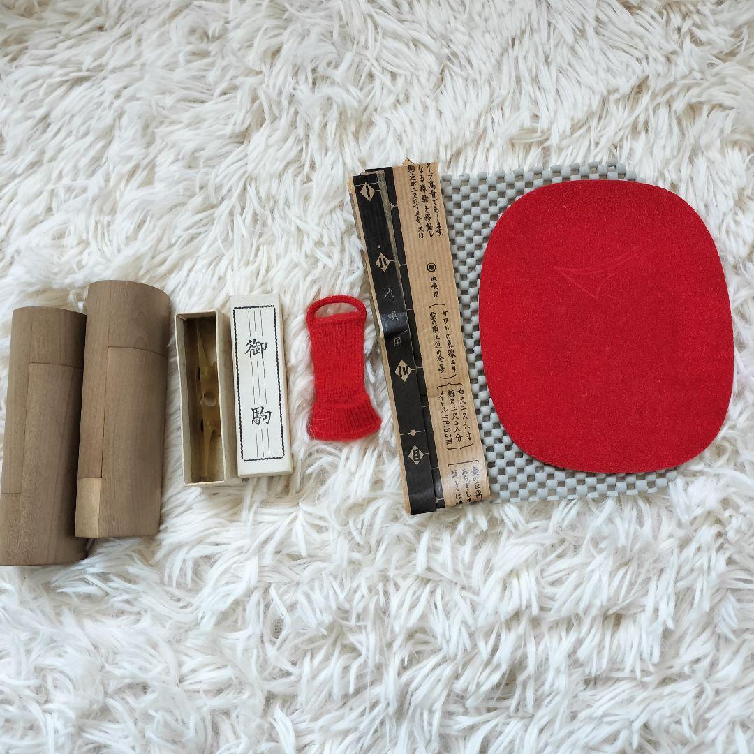 三味線 三絃一式 黒檀 ハードケース付き