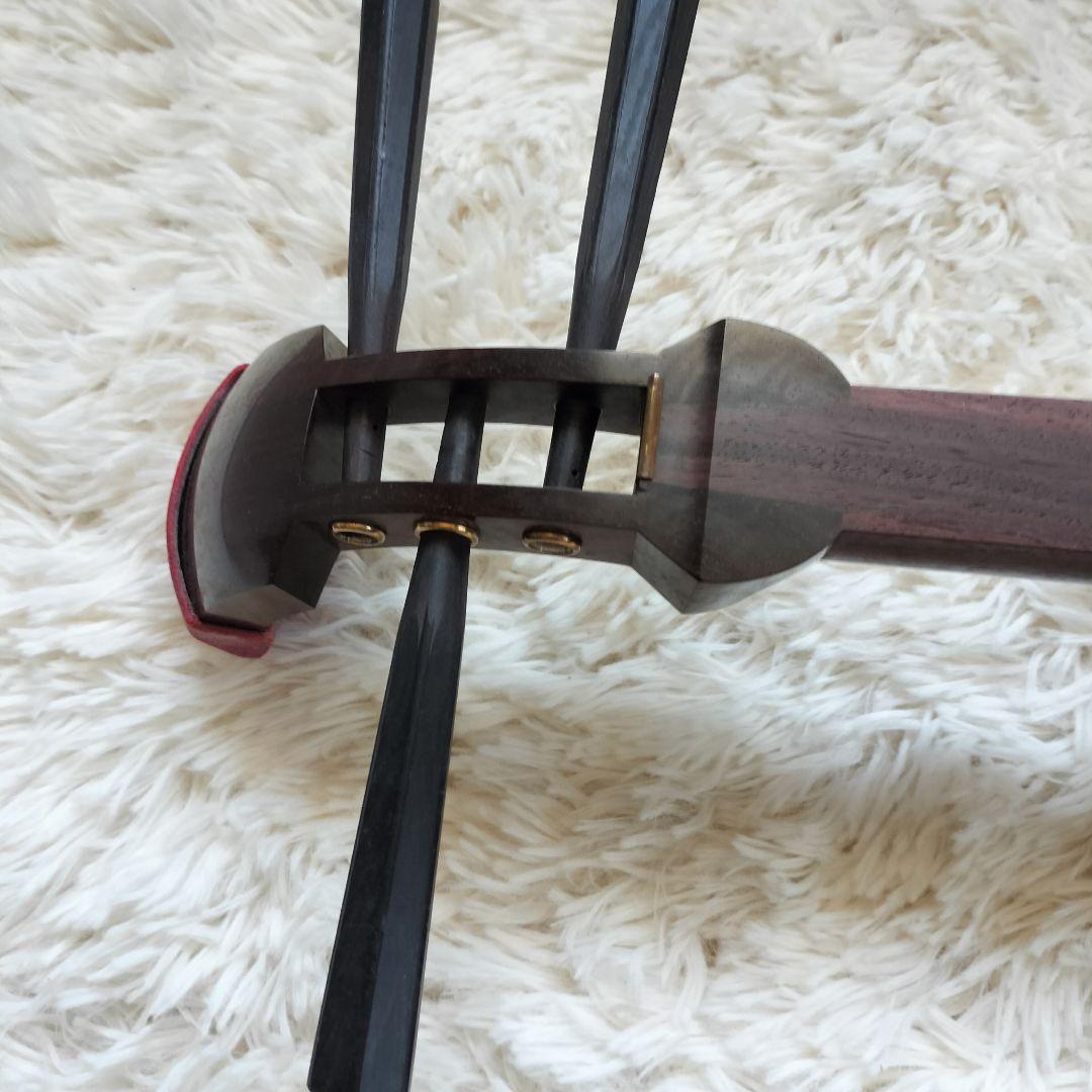 三味線 三絃一式 黒檀 ハードケース付き
