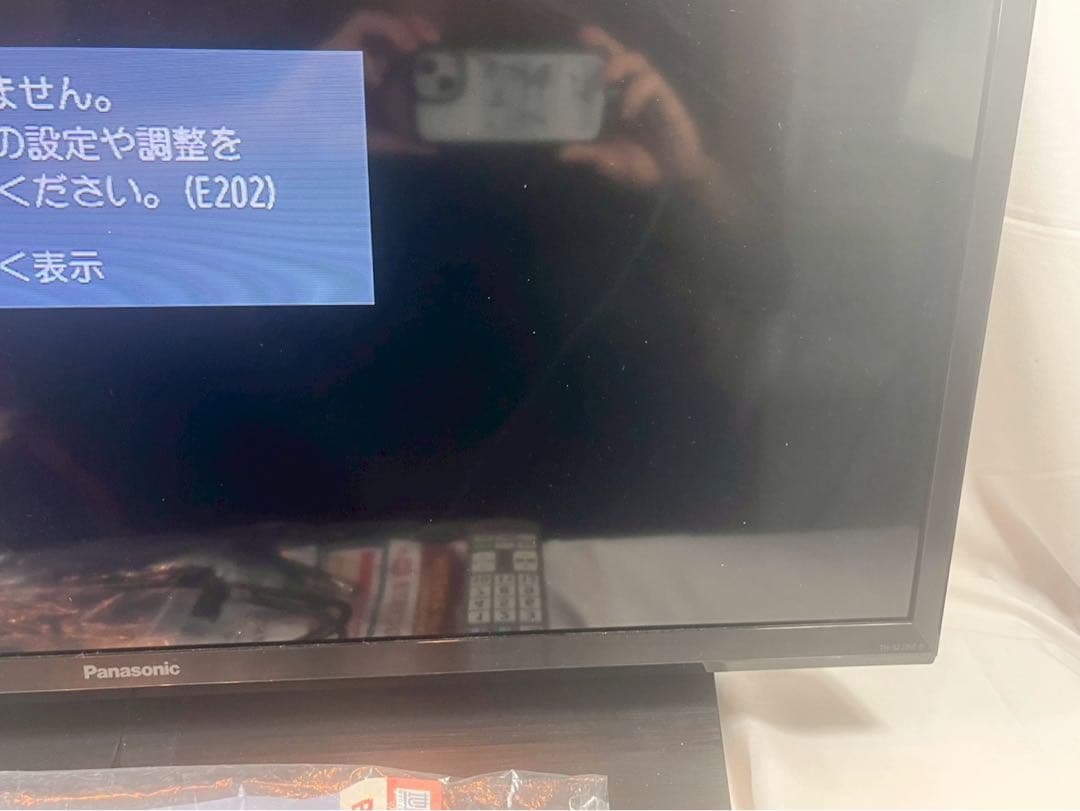 ⑥ Panasonic 液晶テレビ　TH-32J350 通電確認済