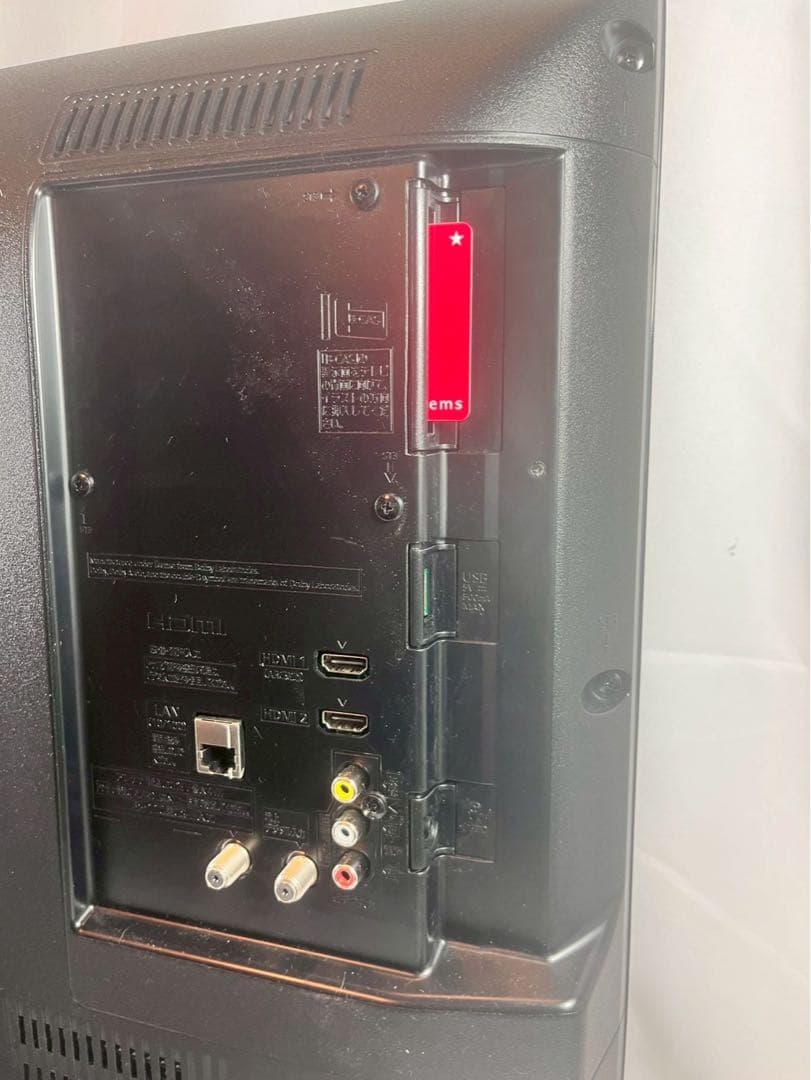 ⑥ Panasonic 液晶テレビ　TH-32J350 通電確認済