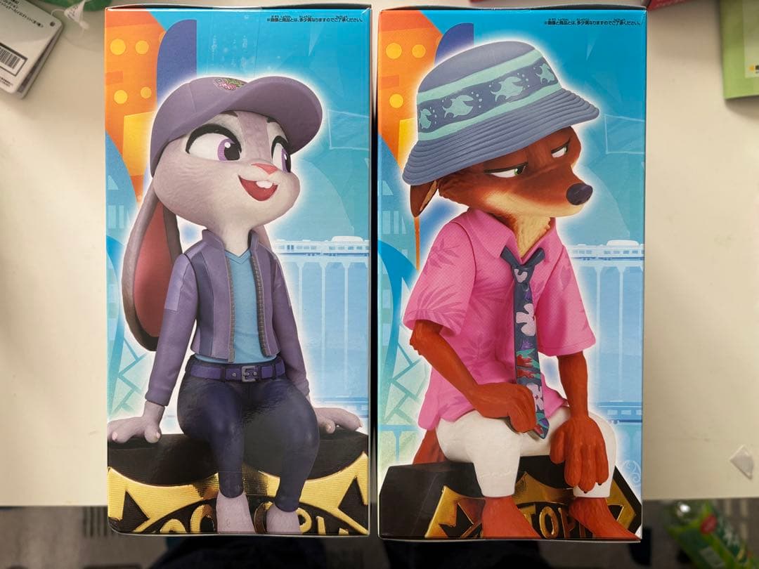 ズートピア2 モニタートップフィギュア2個セット